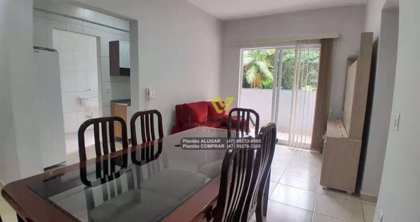 Apartamento com 2 dormitórios para alugar, 70 m² por r$ 2.160,00/mês - passo manso - blumenau/sc
