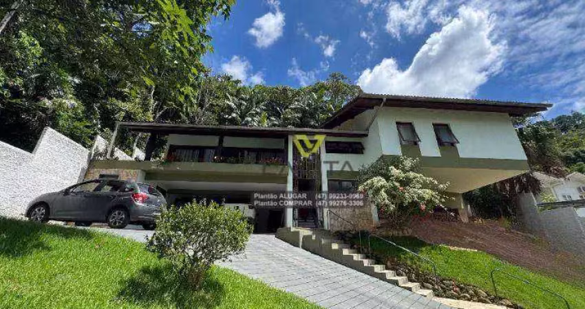 Casa com 3 dormitórios à venda, 365 m² por r$ 1.800.000 - bom retiro - blumenau/sc | la vita imóveis