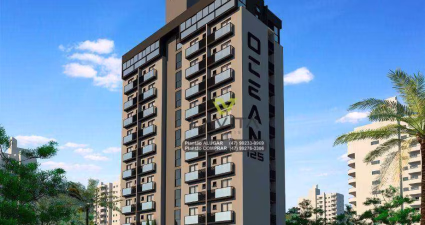 Loft Studio, MOBILIADO, com 1 dormitório à venda, 27 m² por R$ 325.000 - Velha - Blumenau/SC