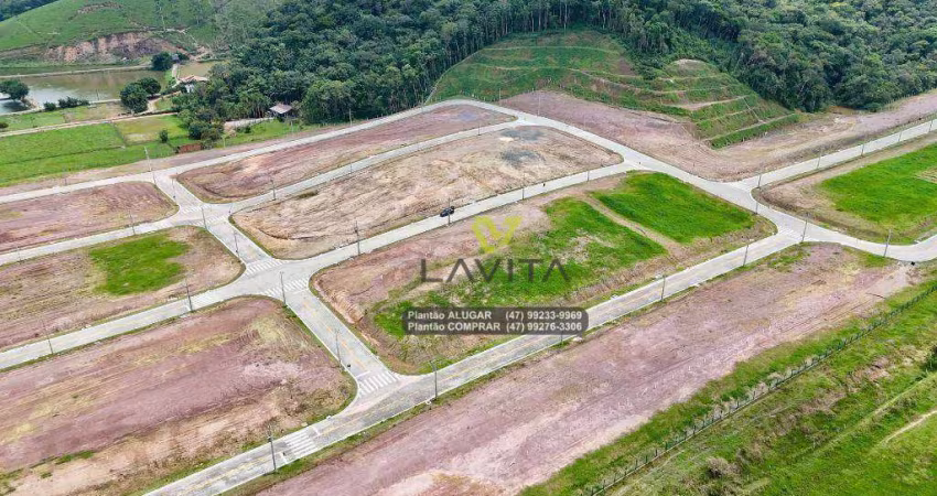 Terreno à venda, 386 m² por R$ 319.105 - Figueira - Gaspar/SC