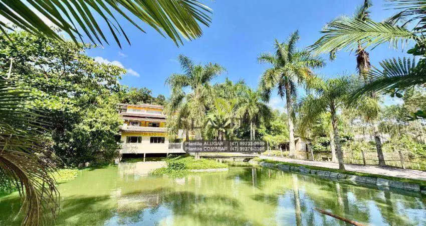 Sítio com 3 dormitórios à venda, 38.047,68 m² por r$ 2.879.000,00 - barracão - gaspar/sc | la vita imóveis