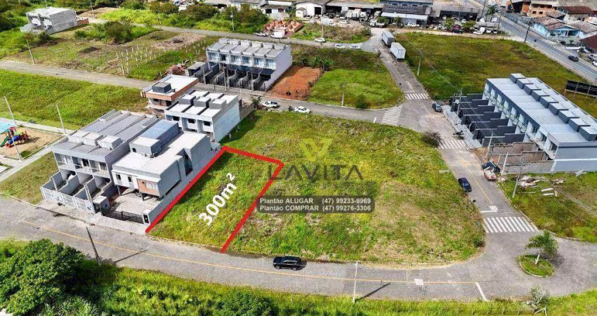 Terreno à Venda com 317,47m² Localizado no Bairro Belchior Central - Loteamento Terras do Vale - Gaspar SC | La Vita Imóveis