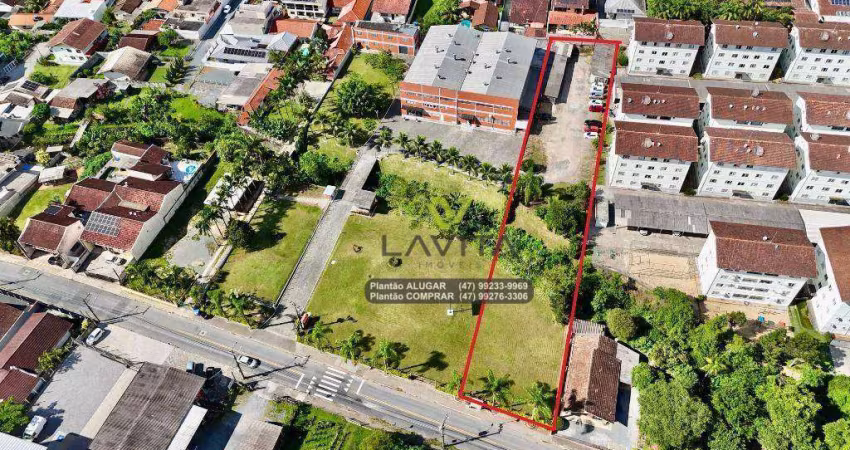 Terreno Comercial e Residencial á Venda com 2.417m² - Bairro Valparaiso (Garcia) Blumenau SC | La Vita Imóveis