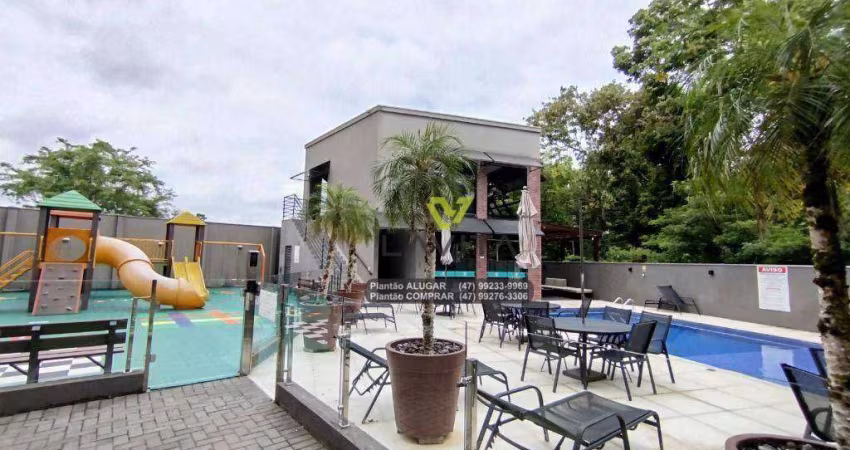 Apartamento Semi mobiliado no Bairro Itoupava Central em Blumenau com condomínio estilo clube
