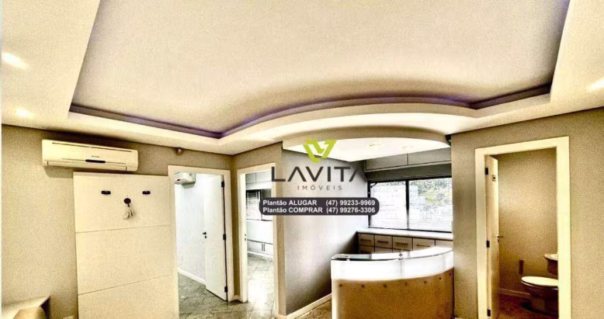 Sala para alugar, 80 m² por R$ 2.000/mês - Garcia - Blumenau/SC