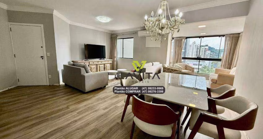 ALUGAR Jardim Blumenau - Apartamento com 4 dormitórios para alugar, 155 m² por R$ 5.500/mês - Jardim Blumenau - Blumenau/SC | LA VITA IMÓVEIS