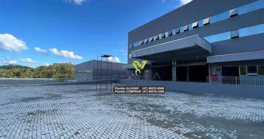Galpão para alugar, 2101 m² por r$ 46.722,00/mês - encano do norte - indaial/sc