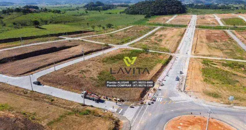 Terreno à venda, 450 m² por r$ 220.000,00 - poço grande - gaspar/sc