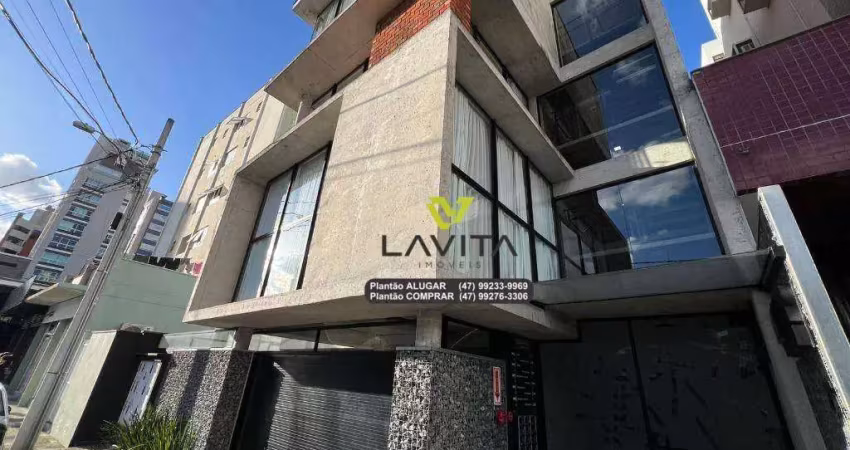 Sala comercial com 40m² para locação, aluguel, tracker office - vila nova - blumenau sc | la vita imóveis