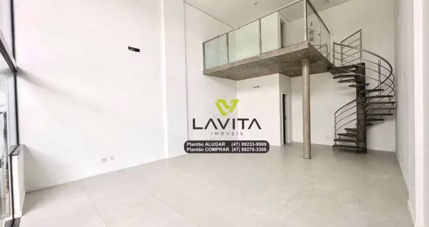 Excelente loja comercial com 62m2 no edifício cosmopolitan, bairro victor konder