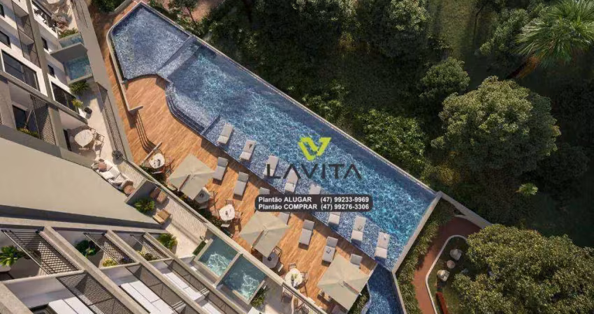Apartamento com 2 dormitórios à venda, 62 m² por r$ 801.920 - tabuleiro - camboriú/sc