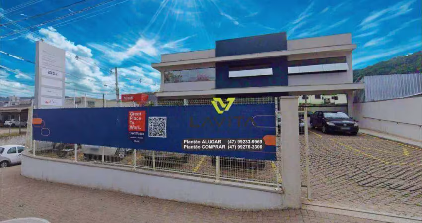 Prédio para alugar, 640 m² por r$ 19.000/mês - vorstadt - blumenau/sc
