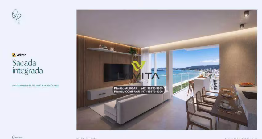 Apartamento 2 suítes à venda, 79,80m² por r$ 1.300.000,00 bal. piçarras/sc