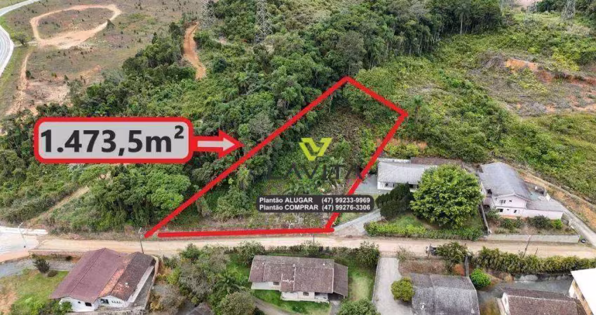 Terreno à venda, 1473 m² por r$ 555.000,00 - belchior baixo - gaspar/sc