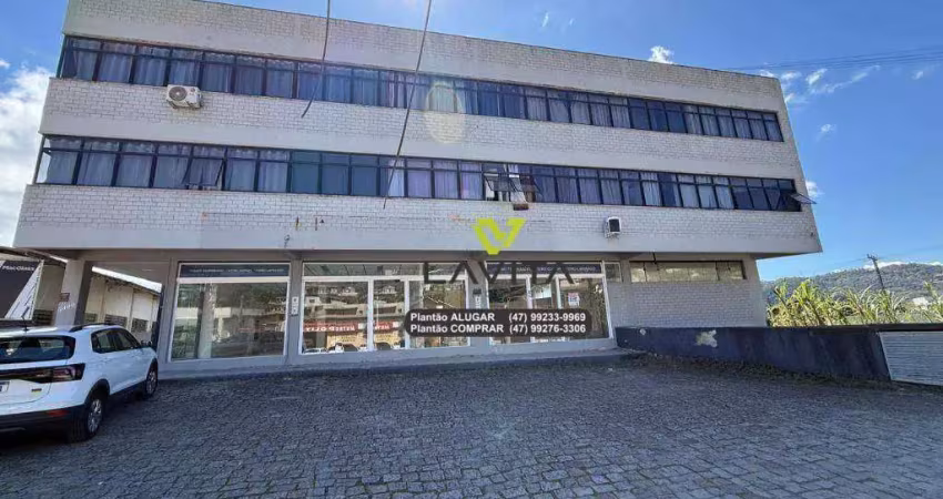 Sala para alugar, 80 m² por r$ 2.500/mês - figueira / bela vista - gaspar/sc