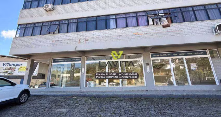 Sala para alugar, 80 m² por r$ 2.500/mês - figueira  bela vista - gaspar/sc