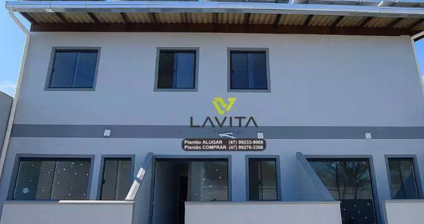 Apartamento com 2 dormitórios para alugar, 35 m² por r$ 1.600,01/mês - figueira - gaspar/sc