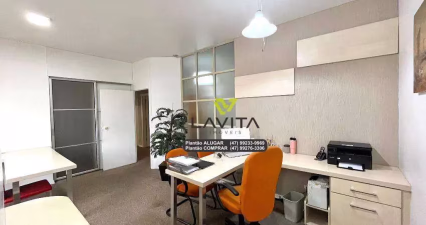 Sala comercial no centro de blumenau, próximo a prefeitura no edifício flórida por apenas r$ 400.000,00