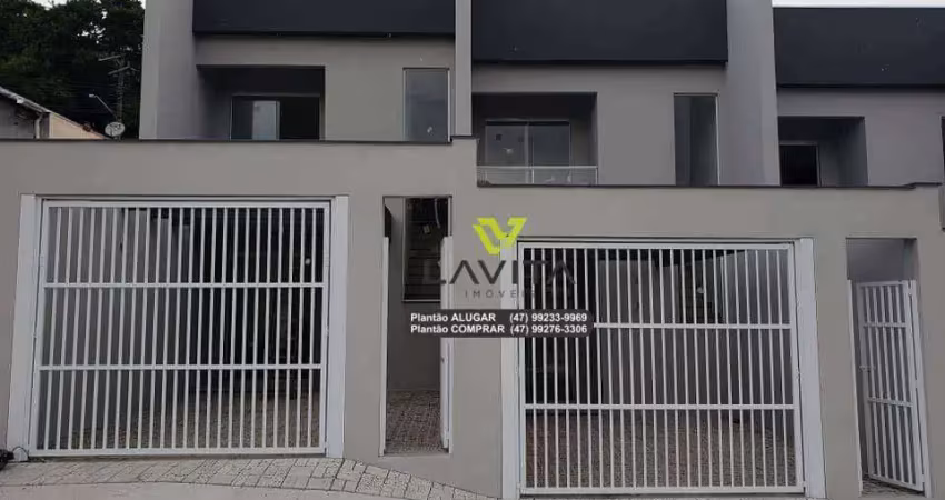 Casa com 2 dormitórios, 83 m² - venda por r$ 370.000 ou aluguel por r$ 2.300/mês - escola agrícola - blumenau/sc