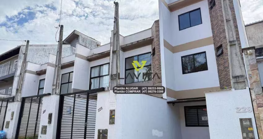 Casa com 3 dormitórios(02 suítes) à venda, 153 m² por r$ 590.000 - água verde - blumenau/sc