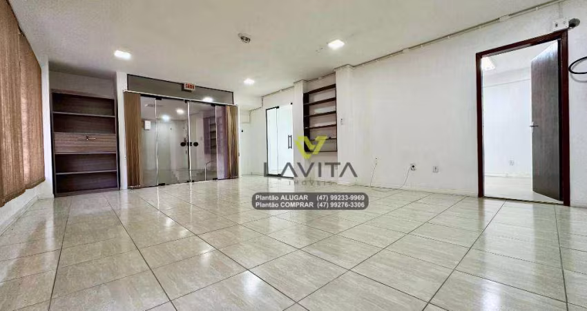 Sala para alugar, 70 m² por R$ 1.850/mês - Vorstadt - Blumenau/SC