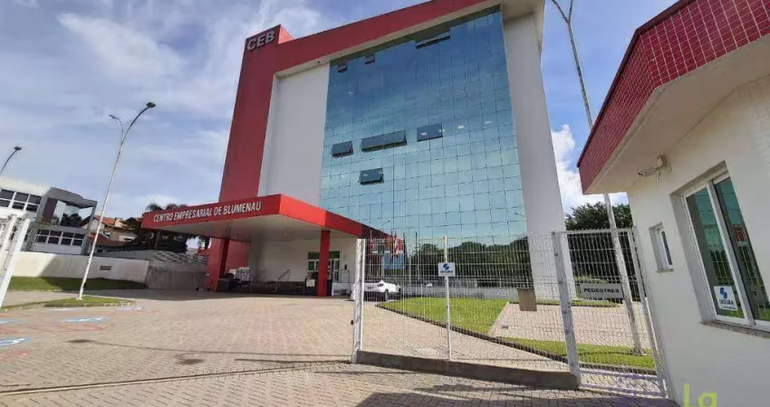 Sala para alugar, 420 m² por r$ 11.000/mês - vorstadt - blumenau/sc