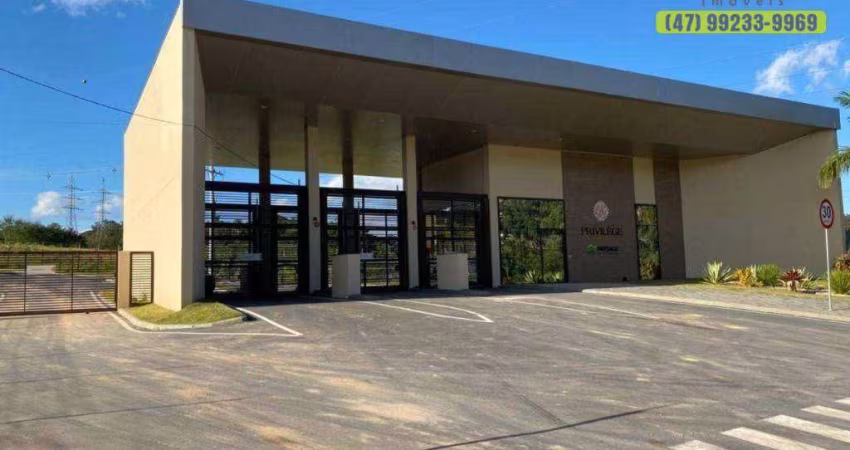 Terreno à venda, 375 m² por R$ 381.600,00 - Ponta Aguda - Blumenau/SC