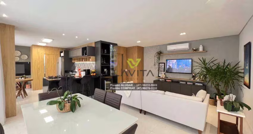 Apartamento SEMIMOBILIADO com 3 Dormitórios, Sendo 1 Suíte à Venda no Res. Colina D´Oro - Bairro Velha - Blumenau SC | La Vita Imóveis
