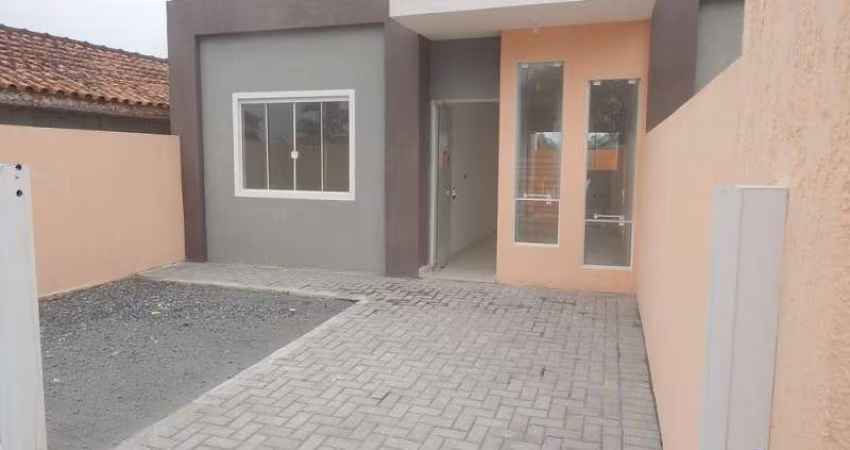 CASA NOVA COM 2 DORMITÓRIOS BALNEÁRIO COROADOS