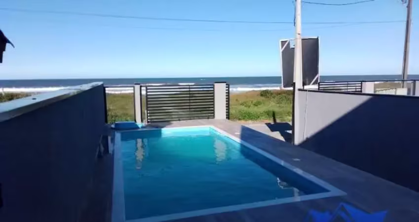 Sobrado de luxo frente para o mar , avenida  brejatuba,  guaratuba