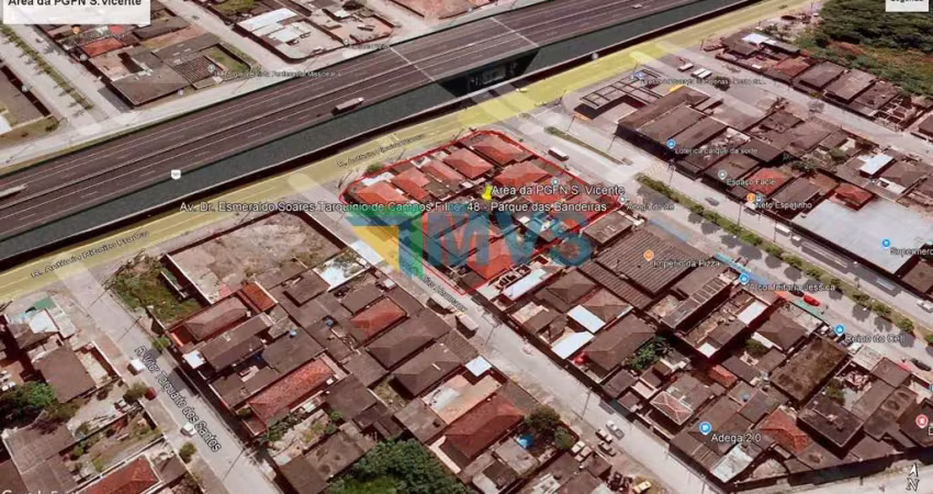 Oportunidade imperdível: área comercial à venda em são vicente-sp, bairro parque das bandeiras - confira!