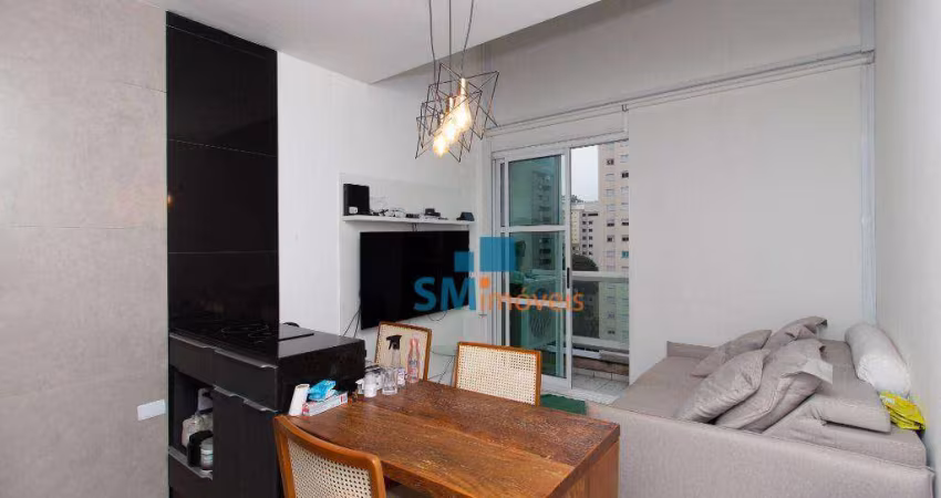Apartamento com 1 dormitório à venda, 45 m² por R$ 580.000,00 - Indianópolis - São Paulo/SP