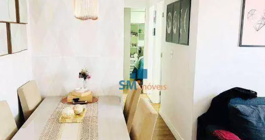 Apartamento com 2 dormitórios à venda, 50 m² por r$ 310.000,00 - parque novo mundo - são paulo/sp