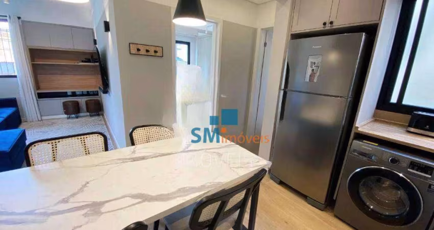 Apartamento com 1 dormitório à venda, 56 m² por R$ 435.000,00 - Jardim Portugal - São Bernardo do Campo/SP