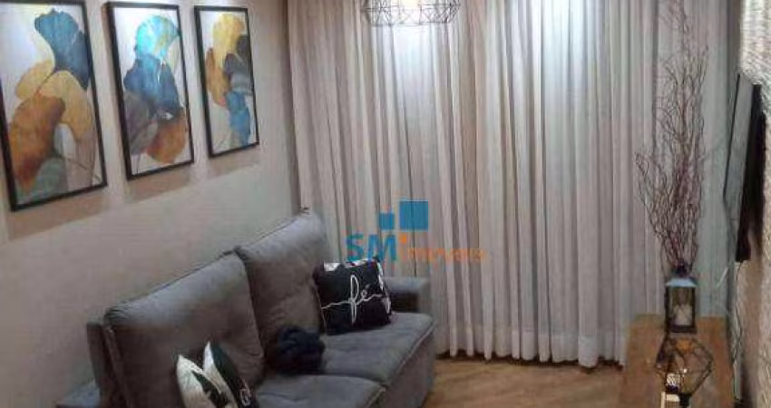 Apartamento com 3 dormitórios à venda, 63 m² por R$ 382.000,00 - Jardim Utinga - Santo André/SP