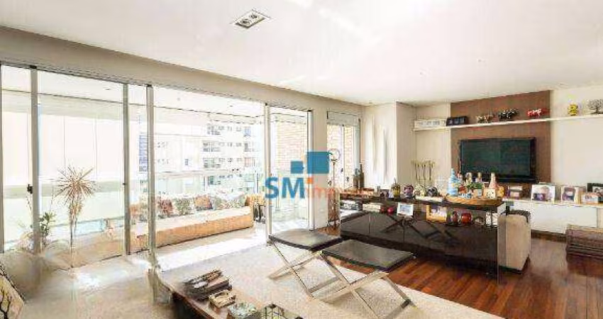 Apartamento com 3 dormitórios à venda, 154 m² por R$ 2.300.000,00 - Brooklin Paulista - São Paulo/SP