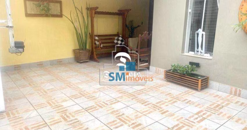 Casa com 3 dormitórios à venda, 105 m² por R$ 800.000,00 - Vila Assunção - Santo André/SP