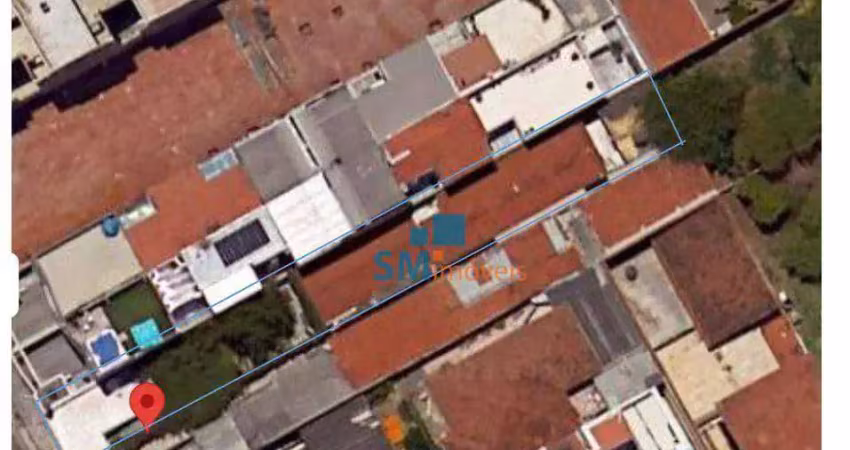 Terreno à venda, 250 m² por r$ 905.000,00 - campestre - santo andré/sp