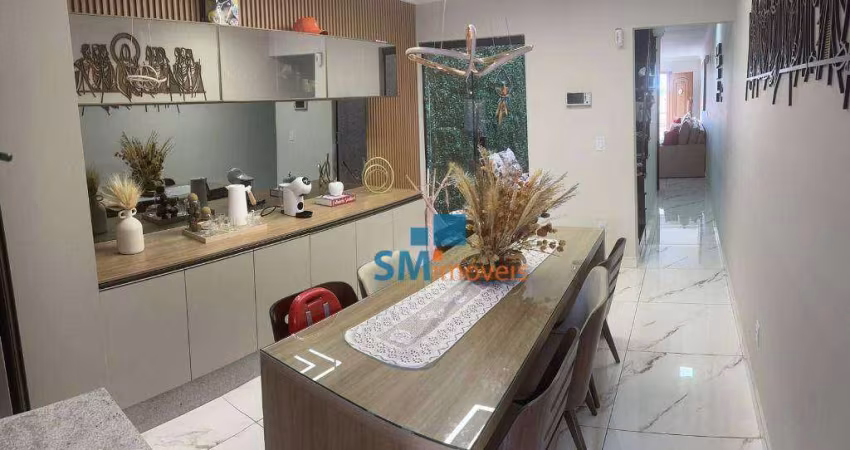 Sobrado encantador com 3 dormitórios mobiliados à venda, 180 m² por R$ 800.000 - Vila Nhocune - São Paulo/SP
