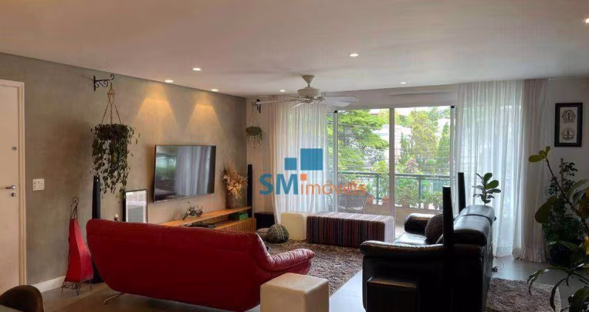 Apartamento com 4 dormitórios à venda, 168 m² por R$ 2.000.000,00 - Brooklin Paulista - São Paulo/SP