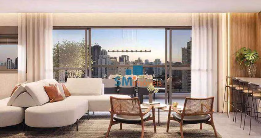 Apartamento com 3 dormitórios à venda, 138 m² por R$ 1.900.000,00 - Santo Amaro - São Paulo/SP