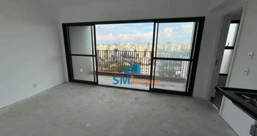 Apartamento com 1 dormitório à venda, 30 m² por r$ 590.000,00 - perdizes - são paulo/sp