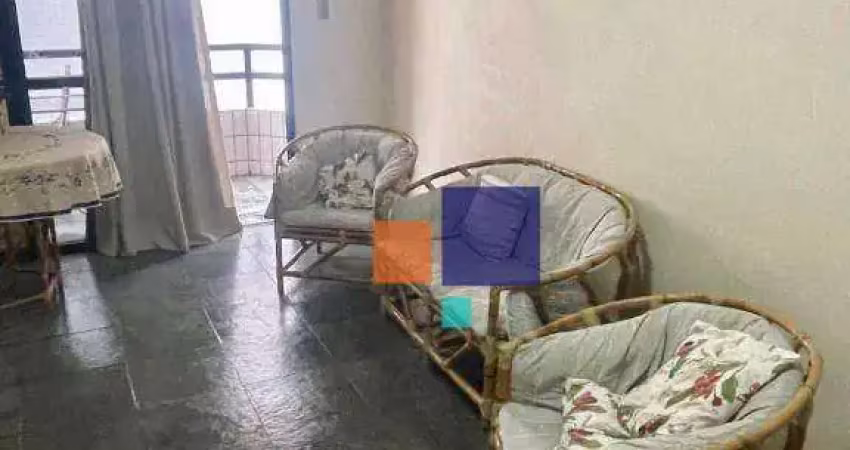 Apartamento com 1 dormitório à venda, 75 m² por r$ 280.000,00 - aviação - praia grande/sp