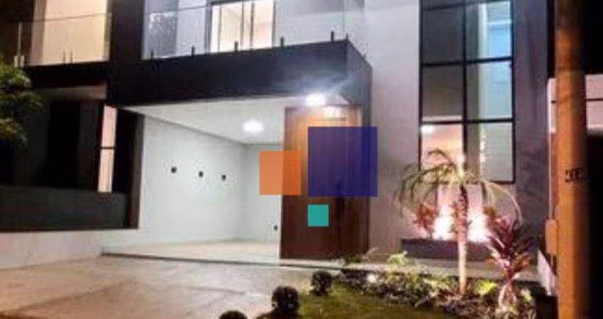 Belíssimo Sobrado, 3 suítes, 204 m²  - Park Gran Reserve - cond.fechado - Indaiatuba/SP
