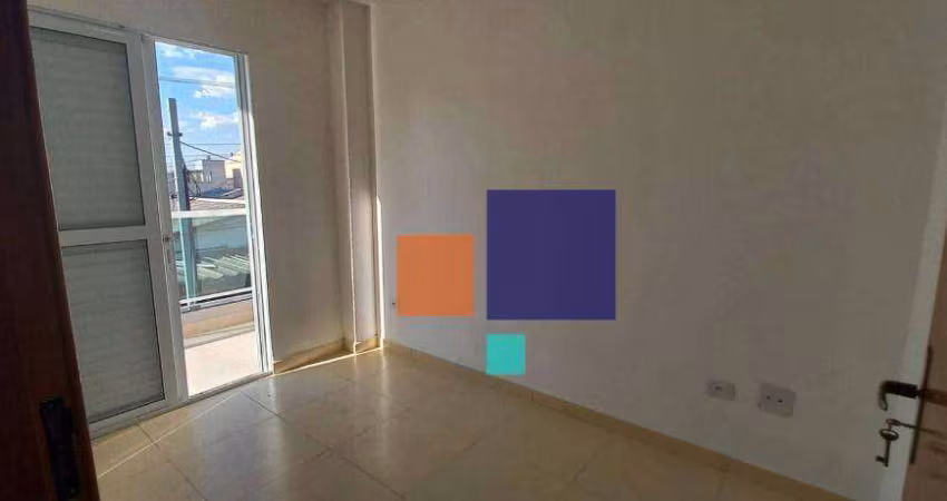 Apartamento com 2 dormitórios à venda, 58 m² por R$ 370.000,00 - Vila Homero Thon - Santo André/SP
