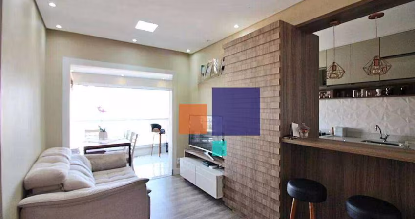 Apartamento com 2 dormitórios à venda, 77 m² por R$ 757.000,00 - Centro - São Bernardo do Campo/SP