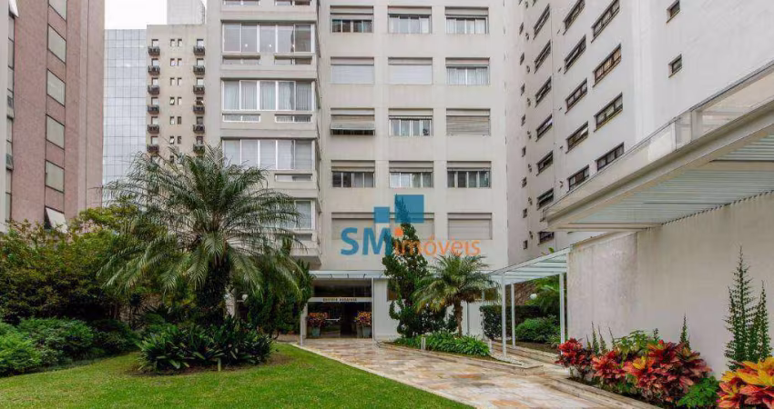 Amplo Apartamento, 250m² 04 dormitórios (01 suíte), 02 vagas - Vende-se - Jardim Paulista