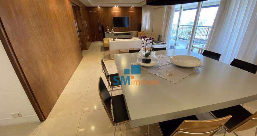 Apartamento Alto Padrão 160m² Mobiliado, 03 dormitórios, 01 suíte e 02 vagas - Vende-se - Barra Funda