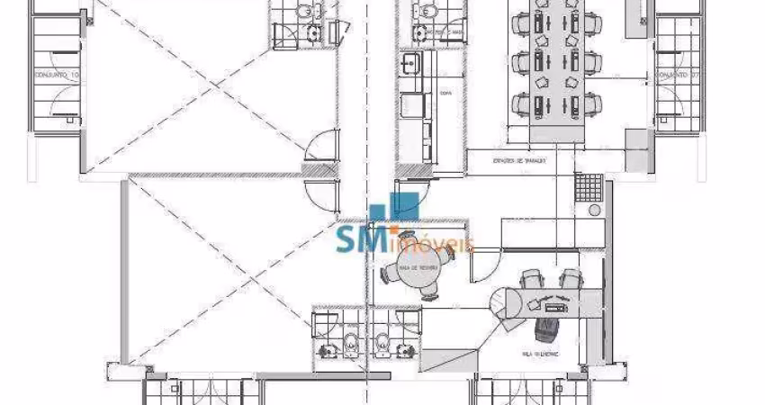 Sala ou conjunto comercial, 39,71m² a 160,88m² c/ vagas - vende-se - cerqueira césar