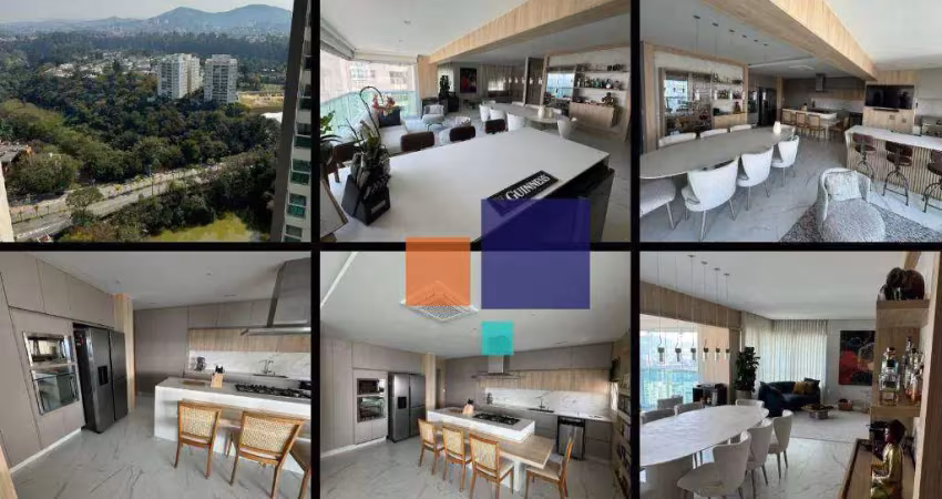 Apartamento com 3 dormitórios à venda, 200 m² por R$ 3.604.000,00 - Alphaville - Barueri/SP
